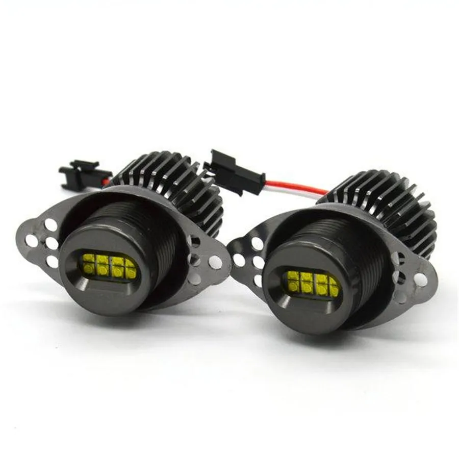 Krator 2x80W светодиодный галогенные лампы 6000K белый светильник ангельские глазки чип
