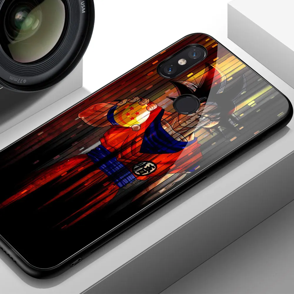Чехол FinderCase для Xiaomi mi x 3, чехол из закаленного стекла с жесткой задней поверхностью Dragon Ball Z, чехол Гоку для Xiaomi mi 6 8 9 SE lite mi x 2 2 s 3 max 3