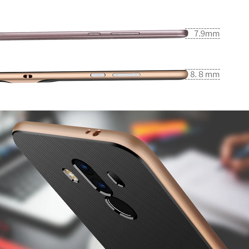 Чехол YonLinTan чехол для huawei Mate 9 8 Mate10 Pro Mate9 оригинальный силиконовый на заднюю