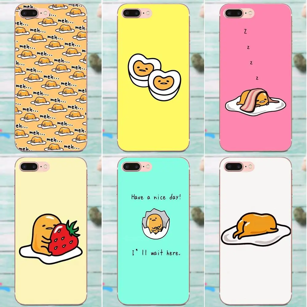 Чехол для телефона с принтом героев мультфильмов Gudetama Eggs Galaxy A3 A5 A7 On5 On7 2015 2016 2017 Grand