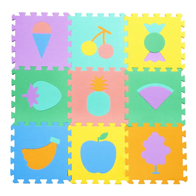 9 шт. детский коврик пазл из пены эва|puzzle play mat|play mateducational rugs |