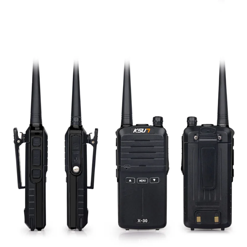 KSUN X-30 портативная рация 8 Вт Высокая мощность UHF портативная двухсторонняя Ham Радио коммуникатор HF трансивер любительский удобный