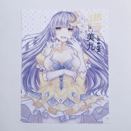 Izayoi Miku Аниме JK Япония Дата живой очки линзы очки чистая ткань Tokisaki Kurumi Yoshino очиститель экрана ноутбука очистки подарок - Цвет: Izayoi Miku