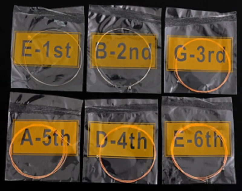 

High Quality Steel Core Stainless Steel Mercerized String Coated Copper Alloy Acoustic Guitarra Bass Guitar Strings Ukulele