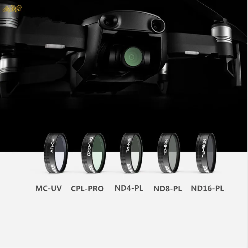 

Фильтр для объектива Mavic Air, фильтр для объектива UV CPL ND ND4 ND8 ND16 CPL с регулируемой нейтральной плотностью для DJI Mavic Air Drone, аксессуары