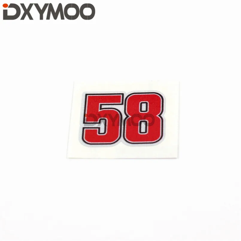 Moto GP Races Motorbike Sticker Decals Reflective Number 58 Car | Автомобили и мотоциклы