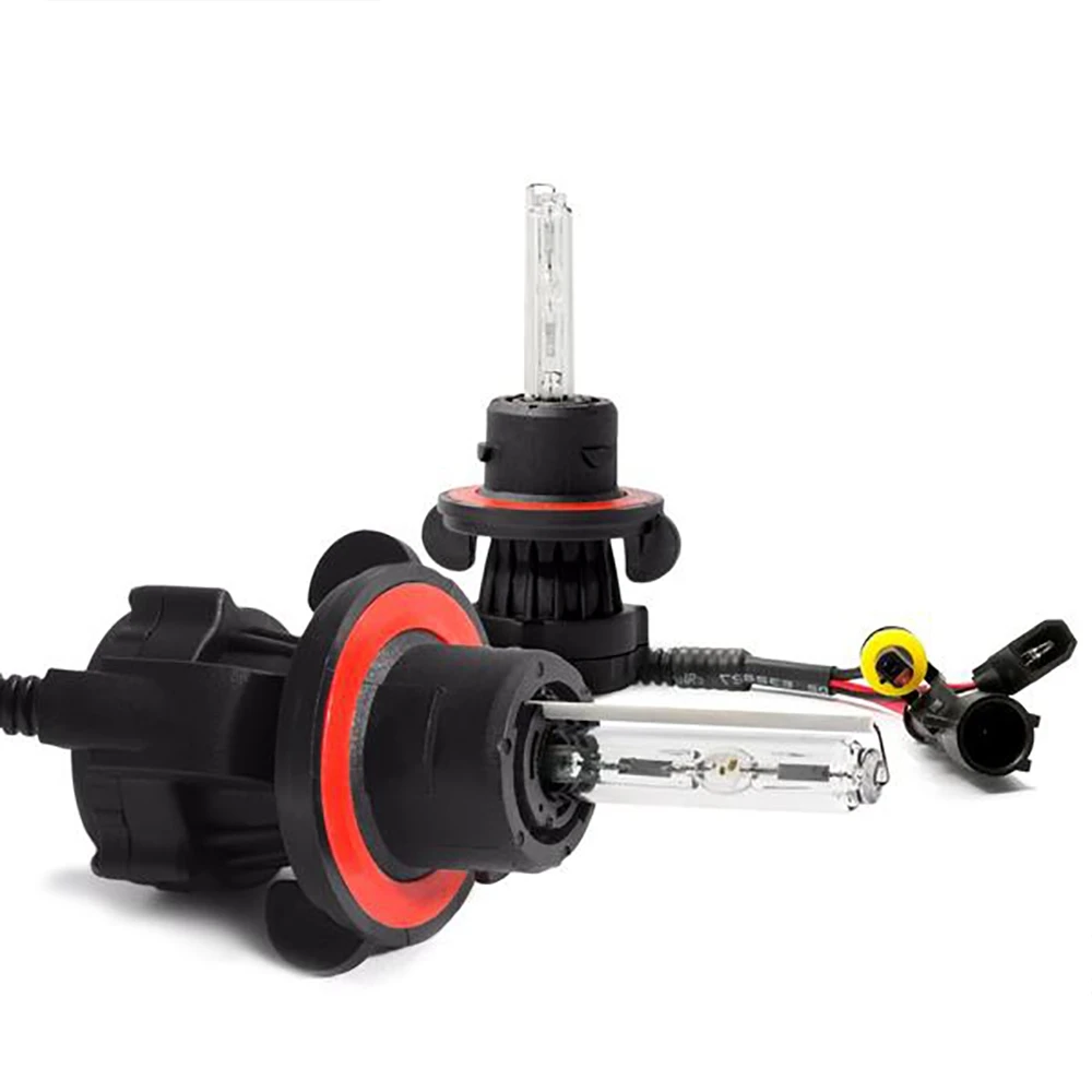 Ксенон H11 H7 35 Вт/55 Вт Тонкий балласт комплект HID Ксеноновые фары лампы 12 V H1 H3 H11 h7 H4 комплект ксеноновых фар, Высокопрочная конструкция 4300 k возможность замены галлогеновой лампой