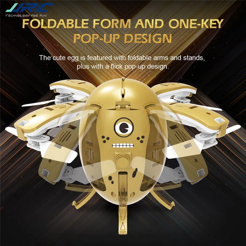 JJRC H65 летающее яйцо Радиоуправляемый Дрон форма мини складной квадрокоптер с