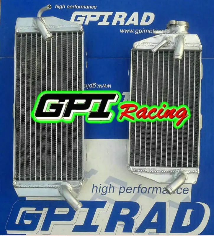 Алюминиевый радиатор GPI RH &amp LH для KAWASAKI KXF450 KX450F 06 07 2006 2007 2008 08 | Автомобили и