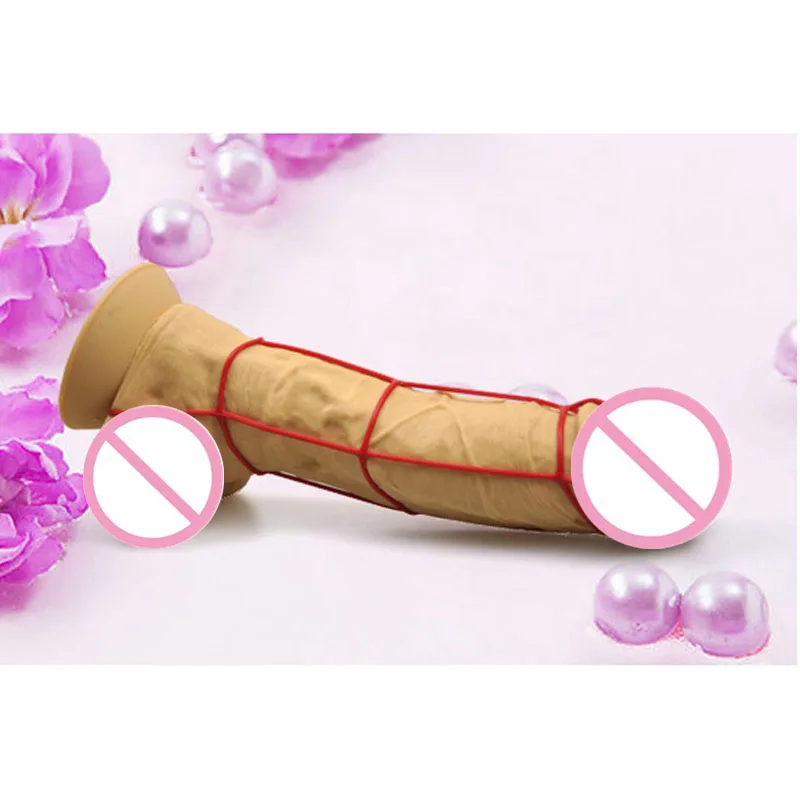 Новинка 2017 кольцо на пенис с силиконовой сеткой кольца и рукава секс игрушки