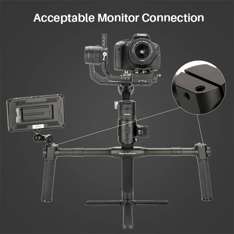 Аксессуары для Dji Ronin S двойной ручной шарнирный стабилизатор аксессуары SC MOZA air 2
