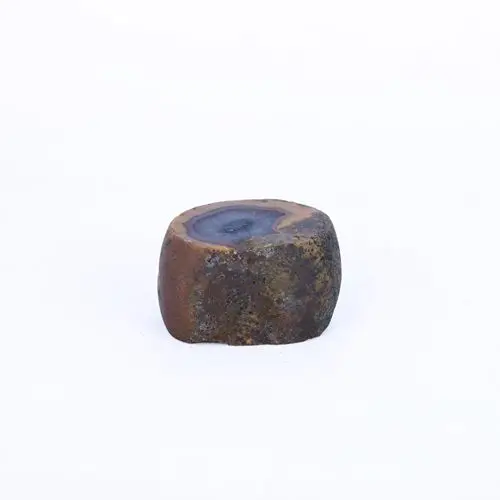 

The Raw material Nugget Gemstone Zhanguo Red Agate Material 45x39x26mm 93.3g