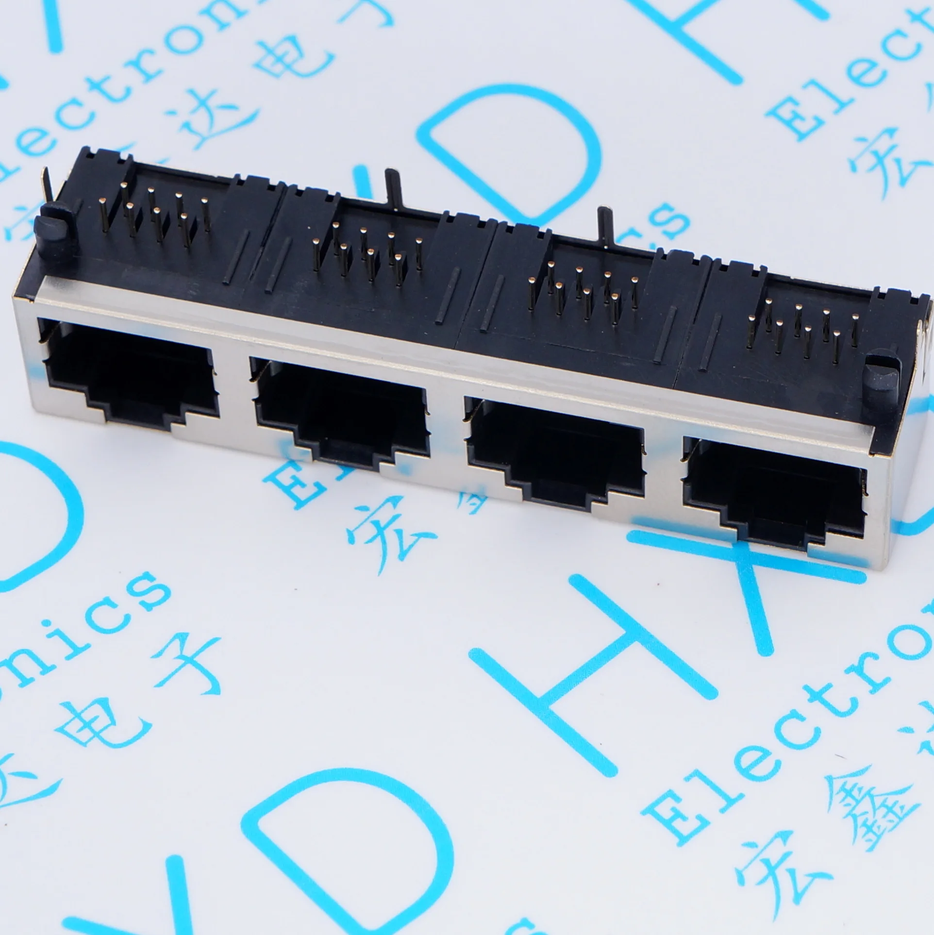 Сетевой разъем RJ45 8P8C 1*1 1*2 1*4 порта щит 8Pin компьютер | Обустройство дома