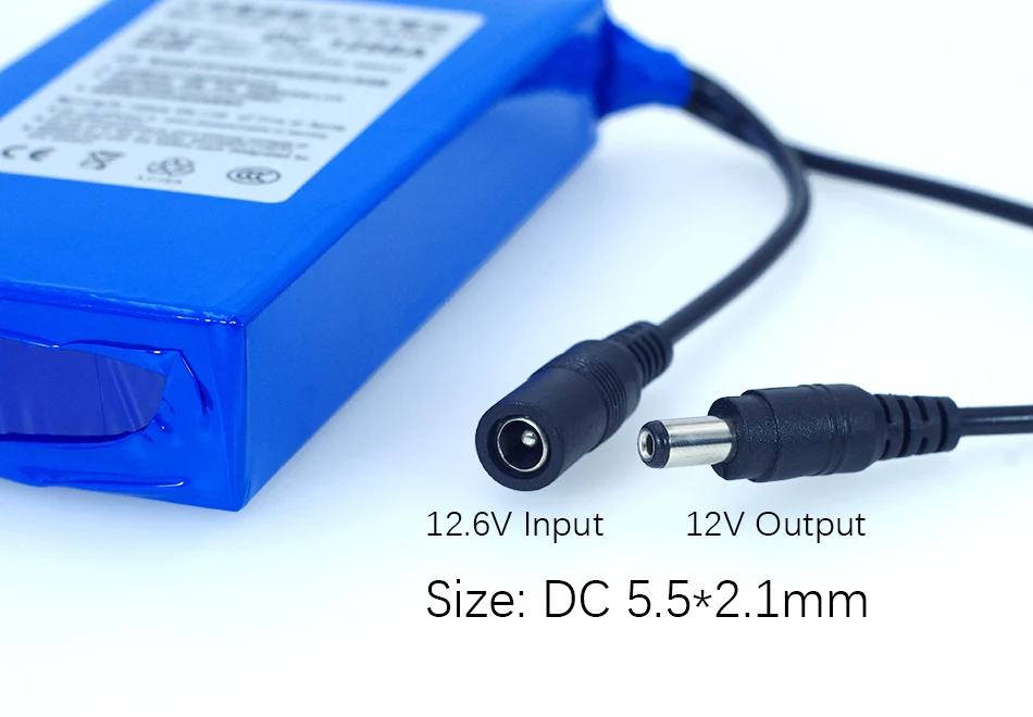 LiitoKala Универсальный 12 V/11,1 V литий-ионный аккумулятор емкостью 20000mAh 15000mAh 9800 mAh, 12,6 V Полимерные литий-ионные аккумуляторы