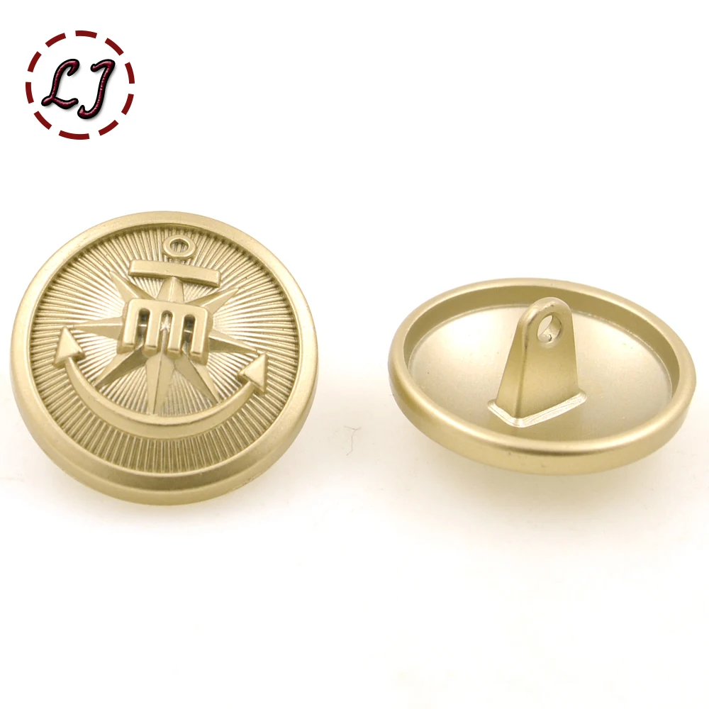 Новые модные декоративные кнопки высокого качества матовые золотые серебряные