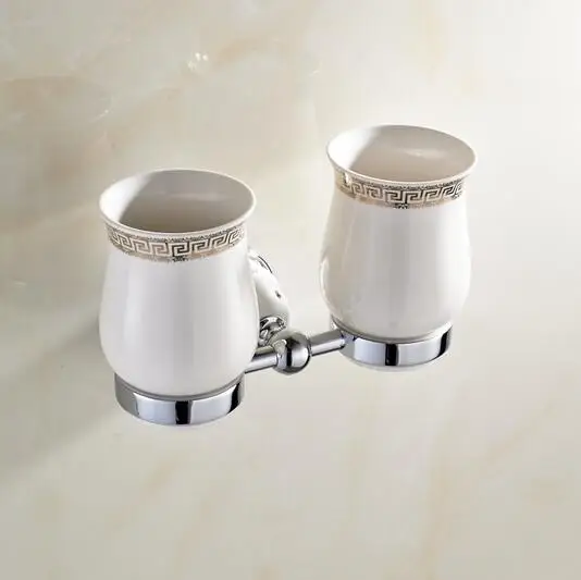 Новый современный держатель для зубных щеток в уборной Роскошный европейский