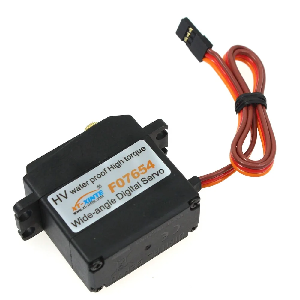 F07654 XT-XINTE 15Kg Digital High Precision Metal Gear Torque широкоугольный Водонепроницаемый сервопривод