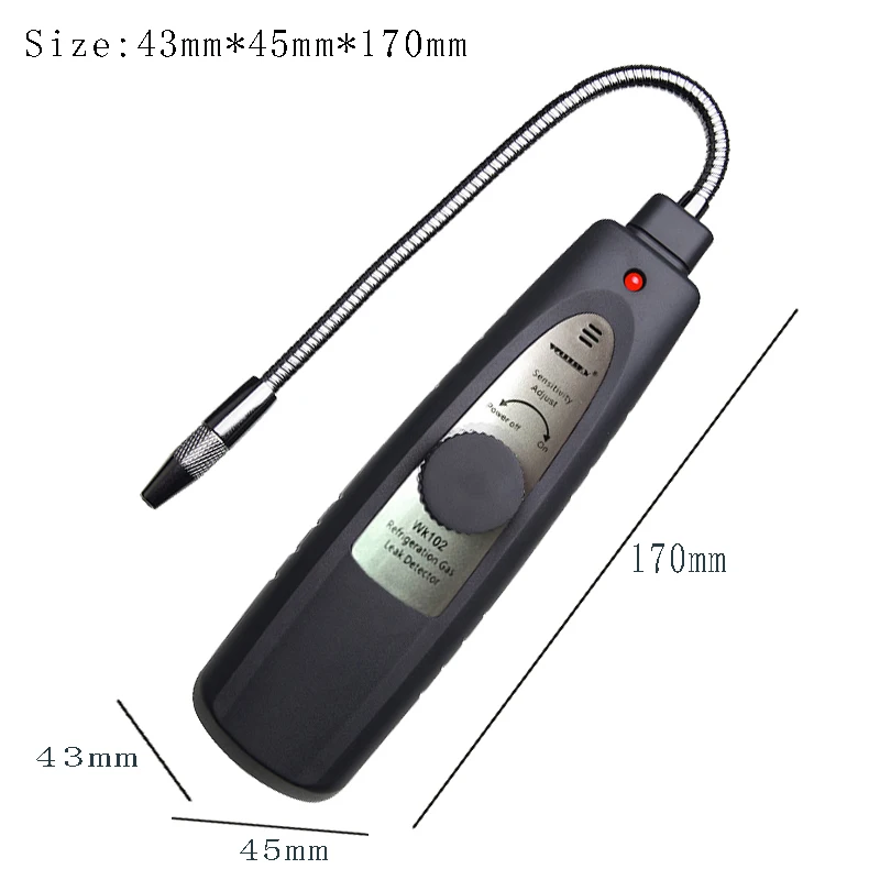 WK102 Rfrigerant галогенные фреон анализатор CFC HFC газа детектор утечки R134A R410A