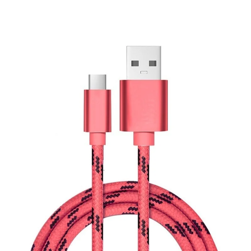 Usb type C кабель для быстрой зарядки USB C для Xiaomi mi 8 SE 6 A2 6X A1 5X mi x 2s Max 3 2 type-c 3,1 кабель для передачи данных зарядное устройство для телефона адаптер - Цвет: Красный