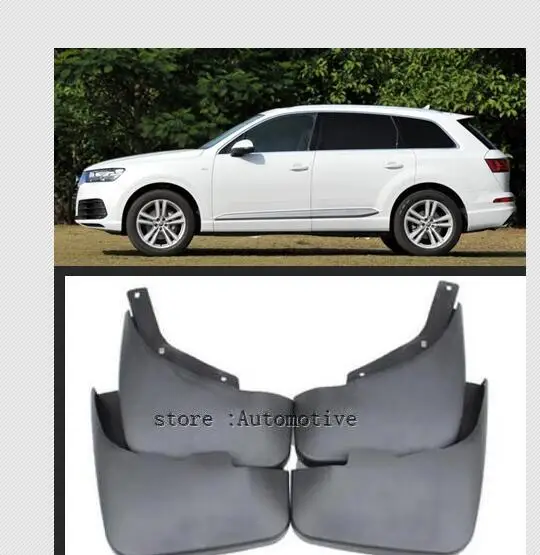 

FOR AUDI Q7 s-line 2007 2008 2009 2010 2011 2012 2013-2015 MUDFLAPS MUD FLAP SPLASH GUARD MUDGUARDS FENDER 4PCS SET ACCESSOIRES