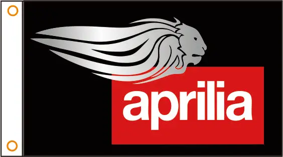 Флаг мотоцикла aprilia Banner 3ftx5ft 100% полиэстер 02 | Дом и сад
