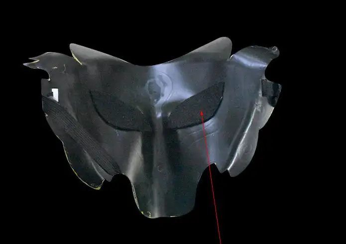 Маскарадная маска Samurai с головой волка для вечеринки на Хэллоуин выпускного