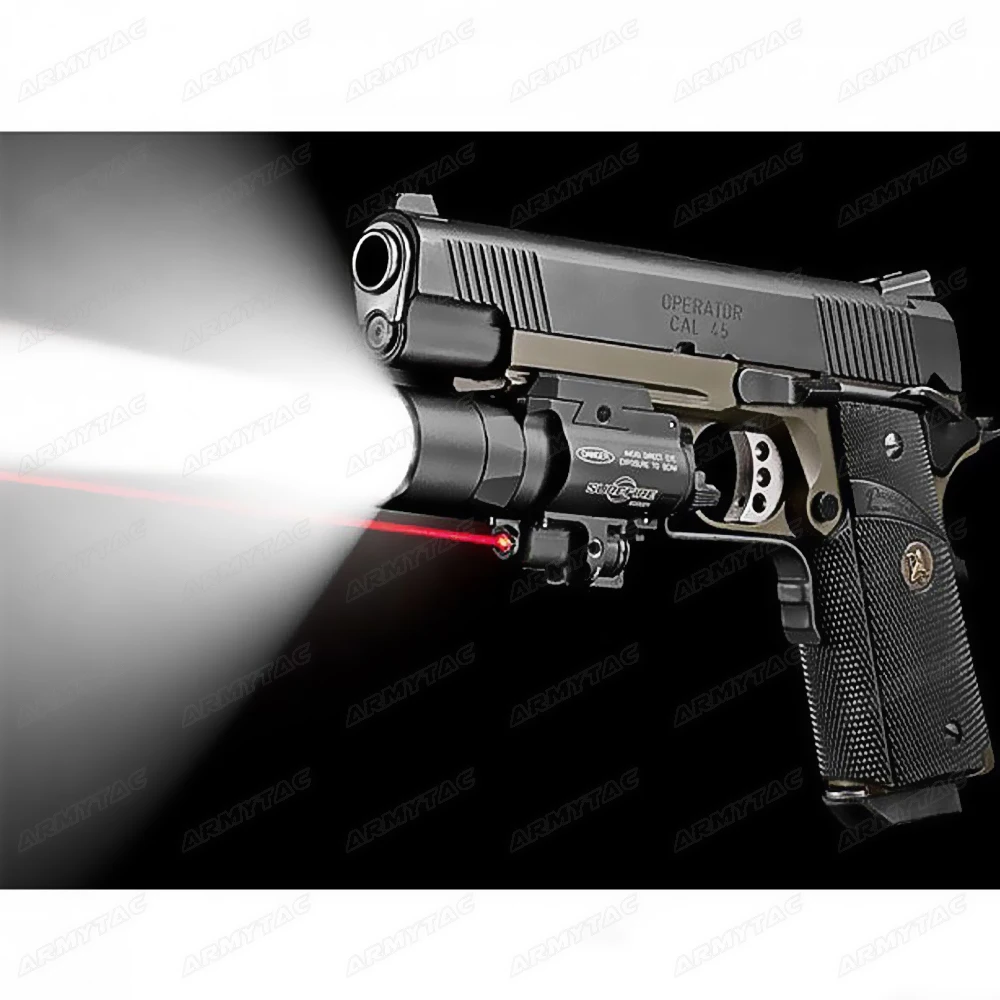 ArmyTac X400U-A-RD WeaponLight X400 ультра-красный лазер с высоким выходом светодиодный фонарик