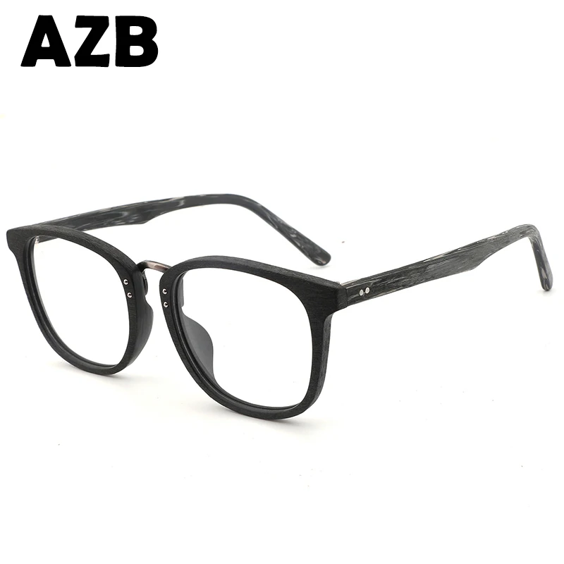 AZBHB029 ручной работы Модное деревянное зеркало солнцезащитные очки мужские