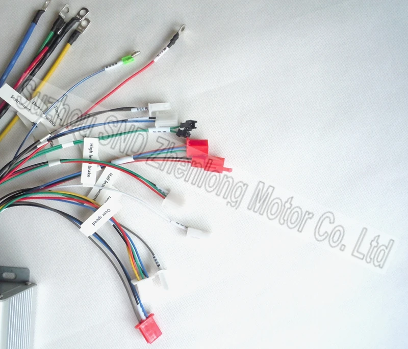 Широкий voltageDC60V/72V96V 3000W мощный контроллер скорости двигателя/контроллер
