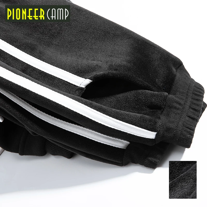 Pioneer camp/новые детские зимние теплые спортивные штаны для мальчиков плотные в