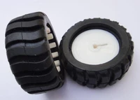 d hole 43193mm rubber wheel model tire for diy robot car parts