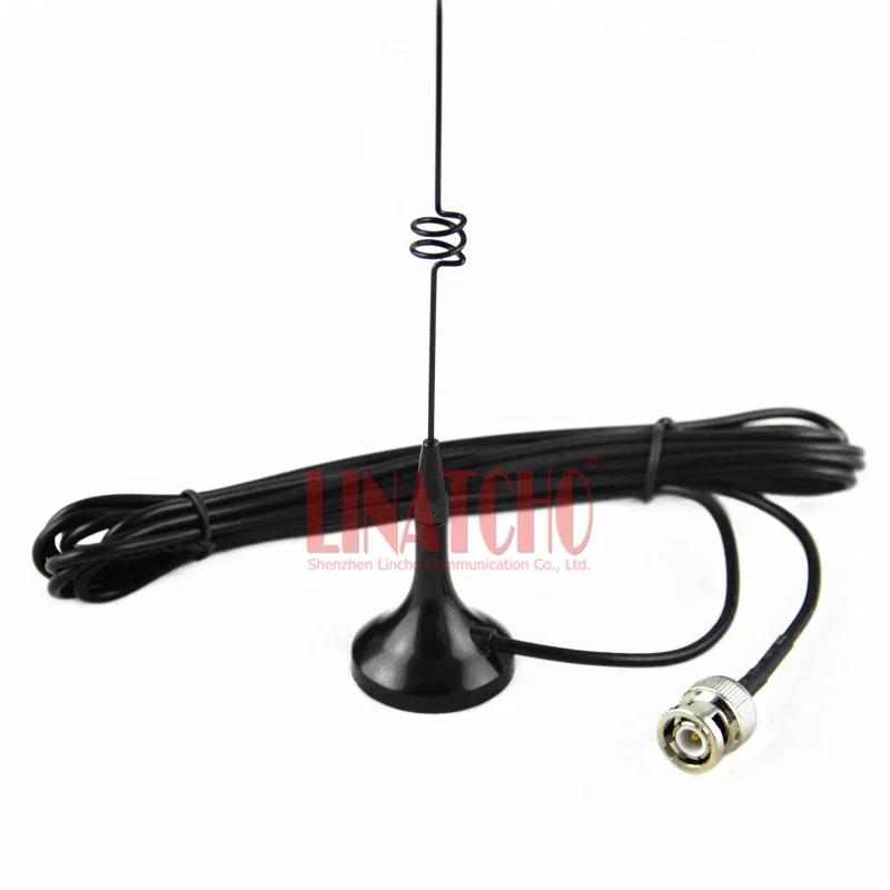 UT 108 144 430 МГц bnc переговорные dual band небольшой магнитное основание Антенны vhf / uhf rg174