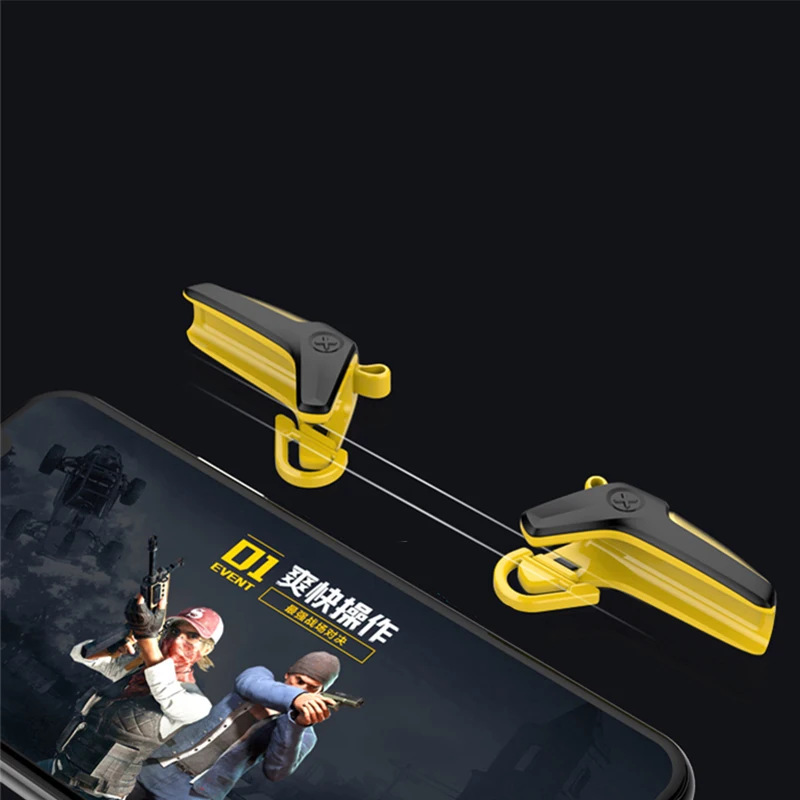Для контроллера PUBG для мобильного телефона геймпад триггер L1R1 Кнопка огня