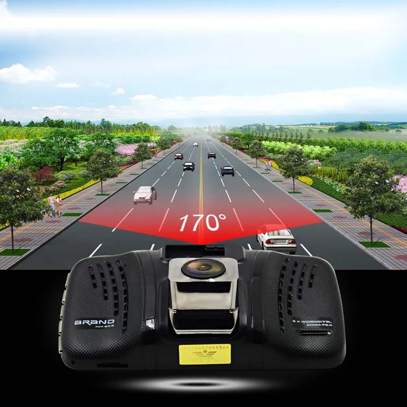 ANSTAR 4 Inch CAR DVR Camera Parking Monitor Dash Video Recorder Car DashCam 1080P HD Dual Lens Automobile DVRs | Автомобили и
