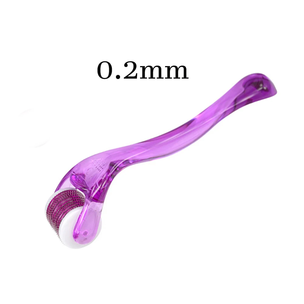 0.2mm DRS 540 микро иглы Дерма ролик ранга Титана микроиглы ролик медицинская терапия Уход за кожей лечение - Цвет: 0.2mm