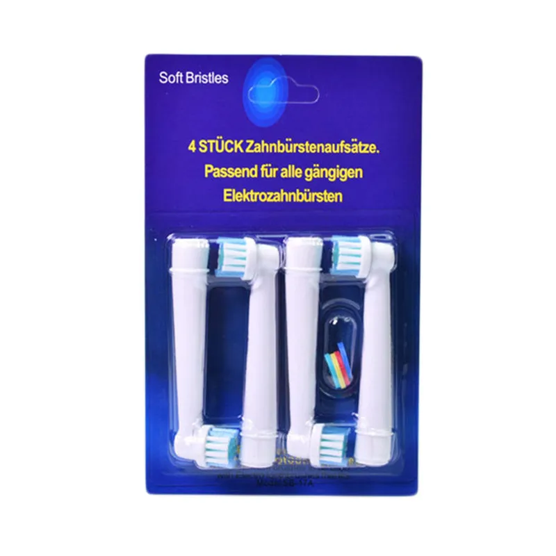 4 шт./компл. SB17A сменные головки кисти для Oral-B подходят чистящей инструменты ухода