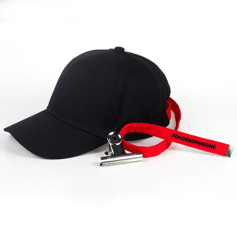 black red TUNICA, новинка года, бейсболка с длинным задним ремешком и алфавитом для девочек, модная однотонная бейсбольная кепка g dragon, мужская шляпа в стиле хип-хоп - Цвет: black red