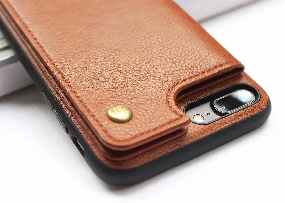 Чехол для iPhone X Xr Xs Max, кожаный чехол с откидной крышкой в стиле ретро, слот для карт, полная Защита, Чехол для iPhone X 6 S 7 8 Plus