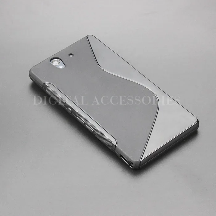 8 цветов S-Line противоскользящий гель ТПУ тонкий мягкий чехол задняя крышка для Sony