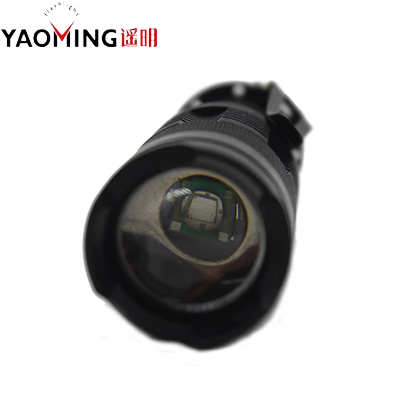 CREE Led 365nm УФ Фонарик фокусировка Регулируемая мини лампа Blacklight SK68 фиолетовый свет