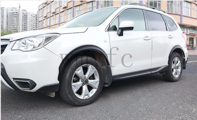 Аксессуары ABS пластиковое колесо бровей круглая дуга подходит для Subaru Forester 2013 год
