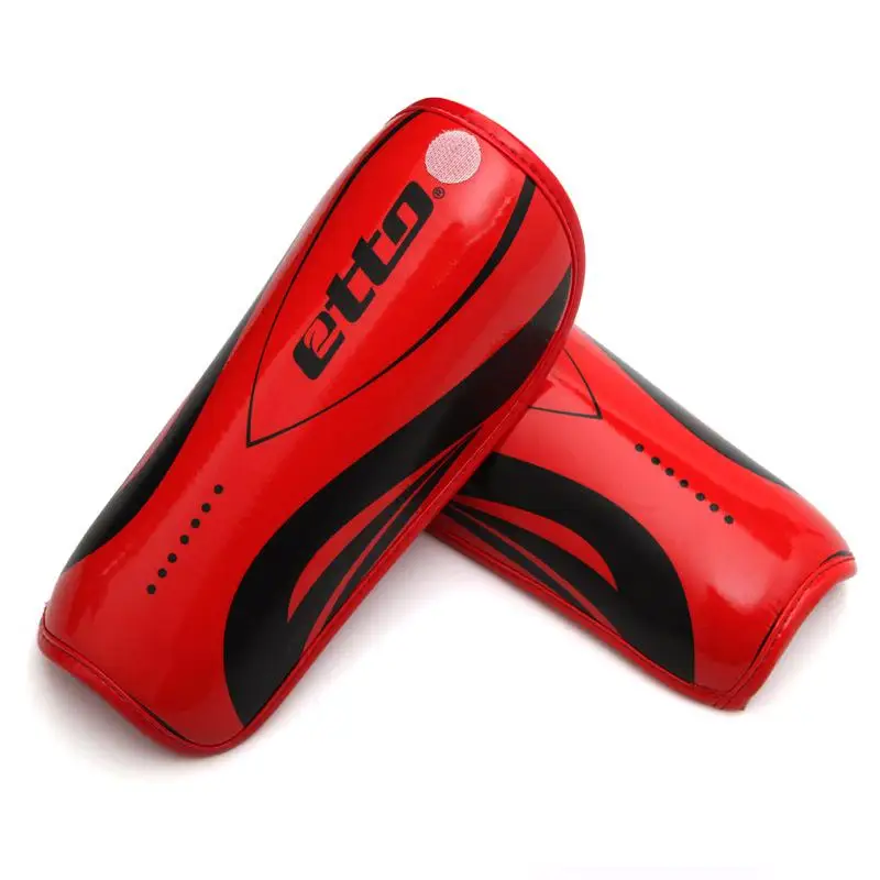 1 пара футбольные щитки для мужчин Shinguard Slip Shield взрослые футбольные опоры для ног защитные щитки для голени футбольные щитки HBP003 - Цвет: Красный