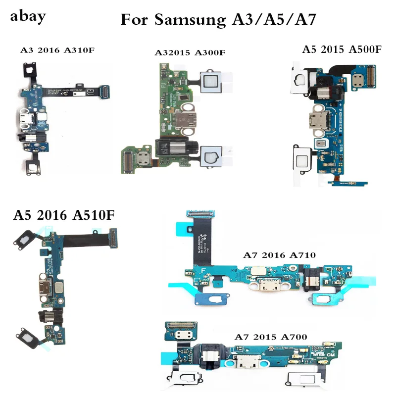 Для Samsung Galaxy A510/A500 USB зарядная док станция A3 A5 A7 2016/2015 SM A510F F зарядный порт разъем
