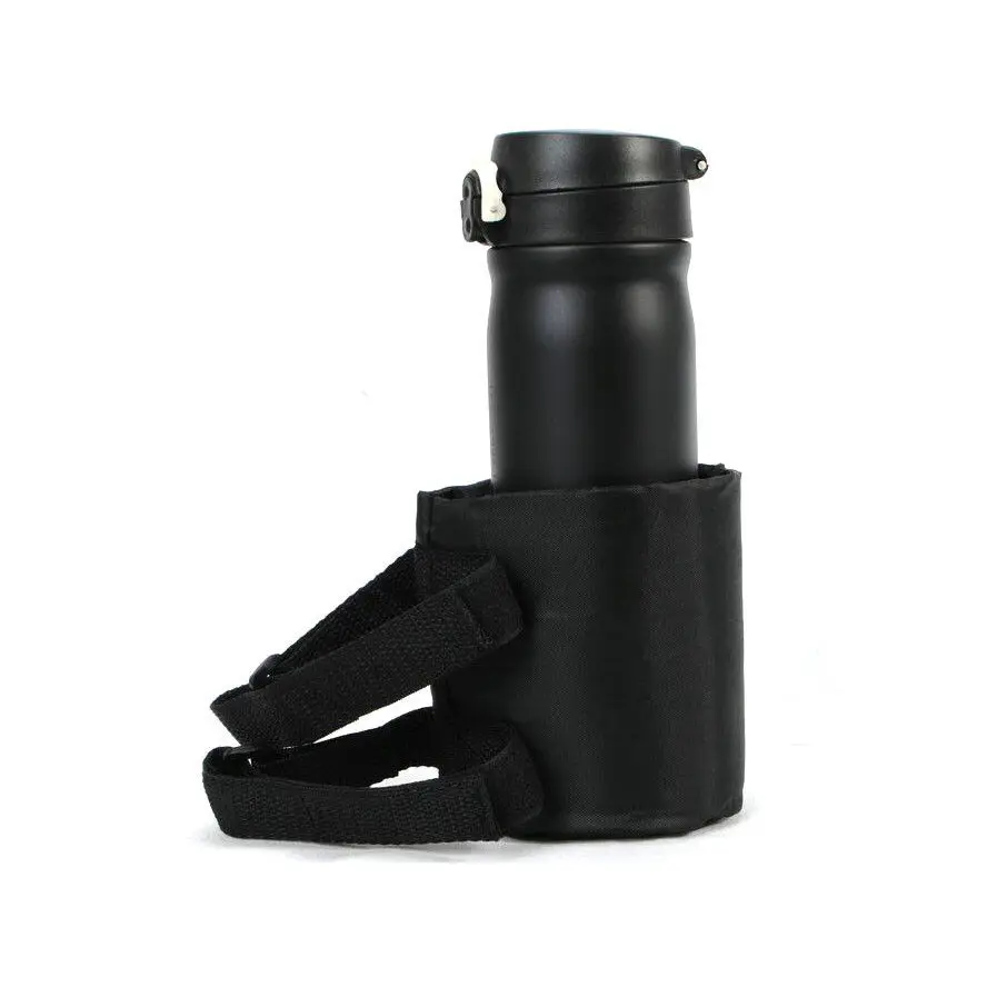 Черный нейлоновый автомобильный рулонный держатель для стакана воды и напитков