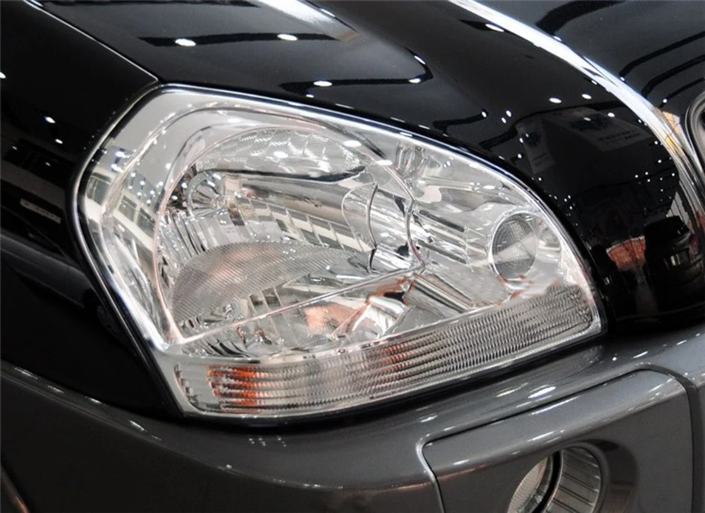 Для hyundai Tucson 2006 2007 2008 2009 2010 2011 2012 автомобильные фары прозрачные линзы Авто оболочка Крышка