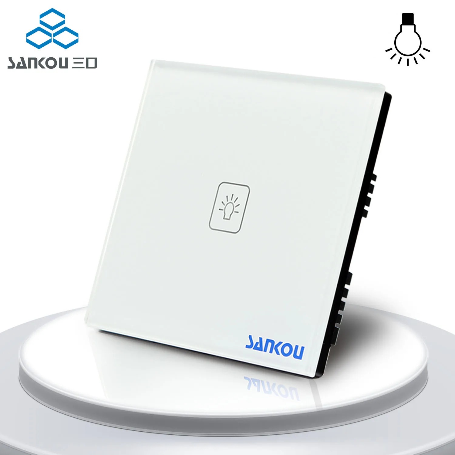 Умный дом Великобритания 1 банда Светодиодная панель регулировки яркости