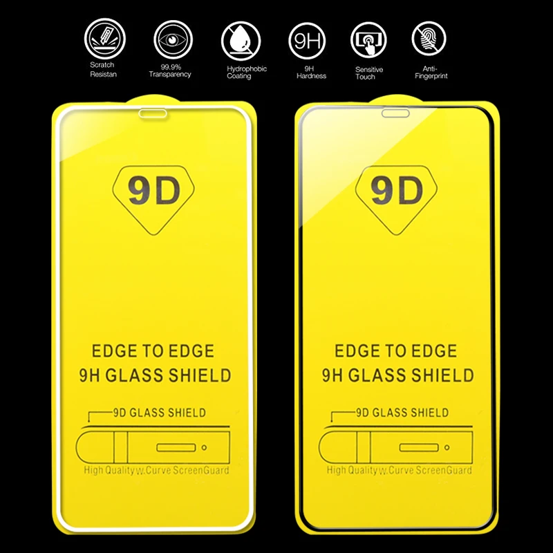 Защитное стекло 9D для iphone 6 7 8 plus x xs max xr aphone 6plus 7plus afion 10 s Рождественская Защитная