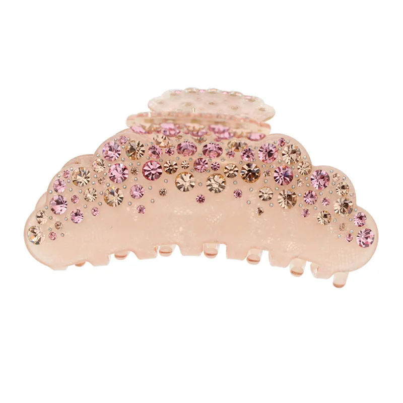 2 шт. Стразы челюсти коготь волос стразы украшения для клип Для женщин девочек