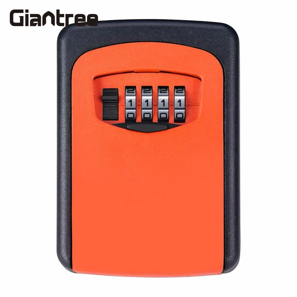 Giantree 4 цифры чехол для хранения паролей Сейф ключ замок Коробка Премиум прочный