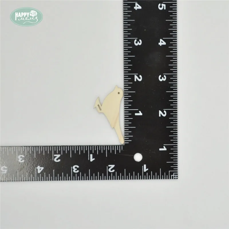 Happymems деревянные птицы 24 шт./лот из натуральной древесины сосны формы DIY Ремесло
